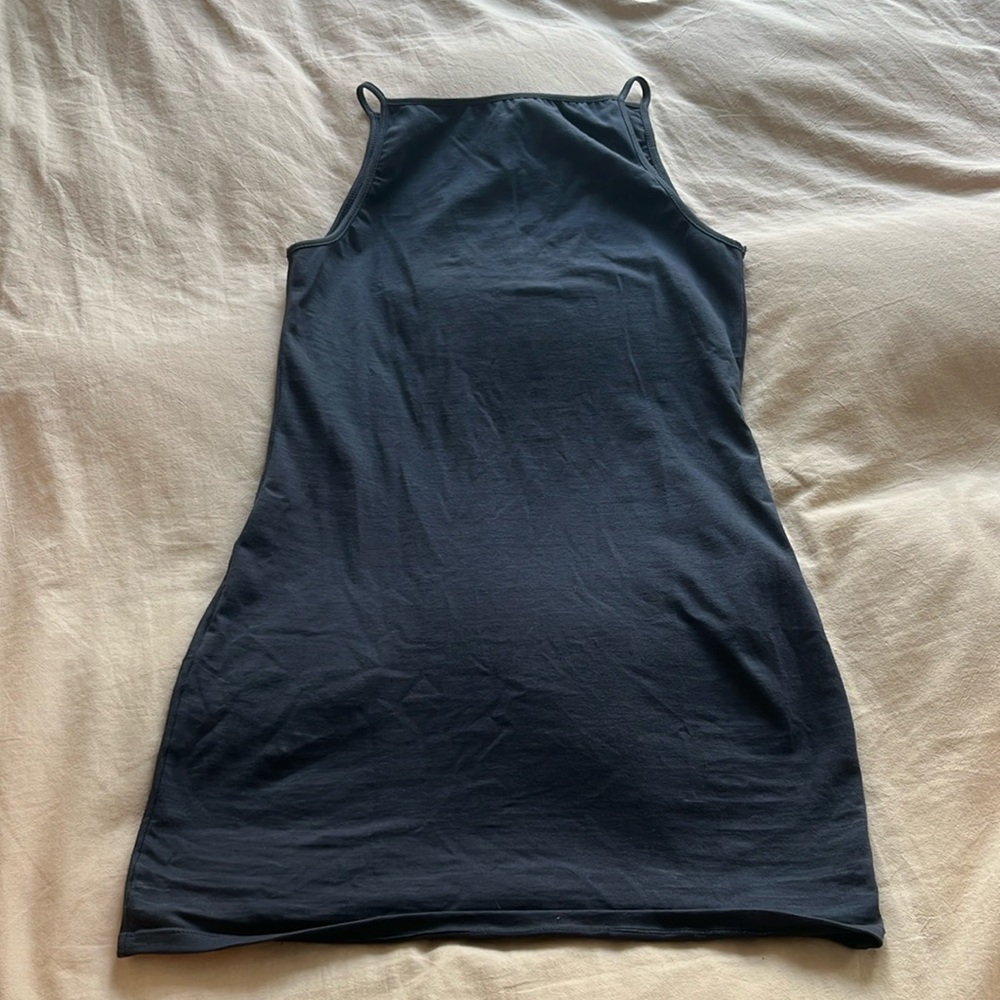 Motel Rocks Midnight Halter dress